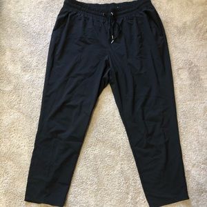 Black track pants